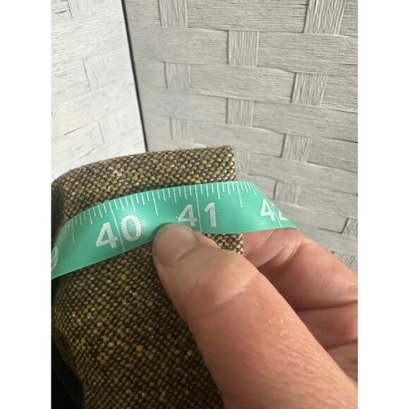 Lafayette 148 women’s trousers wide leg woven wool green academia heritage - Picture 6 of 11